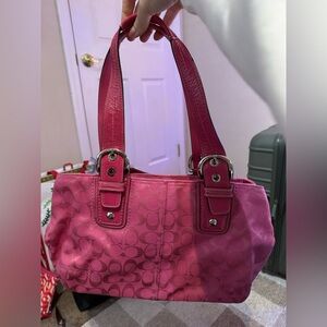 Vintage pre-loved Coach bag